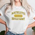 Mathletic Department 3 14159 Funny Pi Symbol Pie Day Unisex T-Shirt Gifts for Her