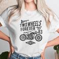 Motorcyclists Two Wheels Forever Championship 1983 Unisex T-Shirt Gifts for Her