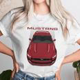 Mustang S550 Gt Ruby Red Unisex T-Shirt Gifts for Her