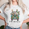 Peanuts Friends With Hippie Bus Shirt Unisex T-Shirt Gifts for Her