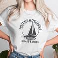 Prestige Worldwide Funny Cool Boats And Hoes Graphic Humor Unisex T-Shirt Gifts for Her