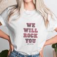 Queen Official We Will Rock You Pink Unisex T-Shirt Gifts for Her