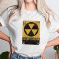 Radiation Radioactive Fallout Shelter Unisex T-Shirt Gifts for Her