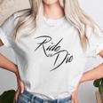 Ride Or Die Motor Cycle Bike Lover Gift Unisex T-Shirt Gifts for Her