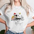 Santa Freddie Mercury Snoopy Peanuts Playing Piano Shirt Unisex T-Shirt Gifts for Her