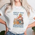 Smokey The Bear Only You Can Prevent Wild Fires Ringer Unisex T-Shirt Gifts for Her