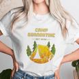 Social Distancing Funny Camping Unisex T-Shirt Gifts for Her