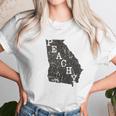 Soffe Peachy Map Unisex T-Shirt Gifts for Her