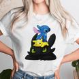 Stitch Pokemon Grinch Unisex T-Shirt Gifts for Her