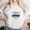 Tesla Cybertruck Truck And Logo Unisex T-Shirt Gifts for Her