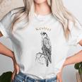 Vintage Kestrel Raptor Sparrow Hawk Art Unisex T-Shirt Gifts for Her