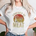 Vintage Powered By Meat Carnivore Woman Meat Eater Unisex T-Shirt Gifts for Her