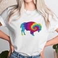 Vintage Tie Dye Bison American Buffalo Unisex T-Shirt Gifts for Her