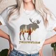 Vintage Yellowstone National Park Bull Moose Unisex T-Shirt Gifts for Her