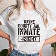 Wayne County Jail Inmate Prison Halloween Costume Unisex T-Shirt Gifts for Her