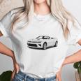 White Camaro Unisex T-Shirt Gifts for Her