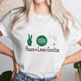 Whole Foods Market Peace Love Sanitize Coronavirus Shirtc Unisex T-Shirt Gifts for Her