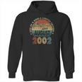 19 Years Old 19Th Birthday Men Awesome Since August 2002 Ver2 Hoodie