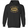 2001 19 Years Old 19Th Limited Birthday Anniversary Gift Hoodie