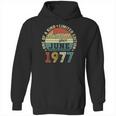 44 Years Old Birthday Awesome Since June 1977 44Th Birthday Hoodie