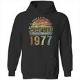 44 Years Old Gifts Vintage December 1977 44Th Birthday Gift Hoodie