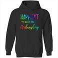 Airbrushing Happiest Funny Artist Gift Idea Cool Gift Graphic Design Printed Casual Daily Basic Hoodie