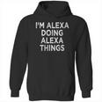 Alexa Graphic Design Printed Casual Daily Basic Hoodie