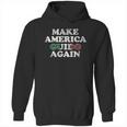 Make America Guido Again Funny Distressed Hoodie