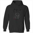 Angry Gorilla Graphic Ape Cigar Smoking Monkey Hoodie