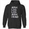 Arm Leg Leg Arm Head Allah Nge 5 Percent Hoodie