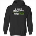 Awesome I Came I Mowed I Kicked Grass Gardener Saying Shirt Hoodie