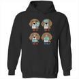 Beagle Funny Social Distancing Dog Gift Hoodie