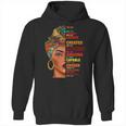 You Are Beautiful Victorious Enough Created Black Girl Hoodie