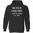 Beaver Liquors Funny Party And Drinking Hoodie