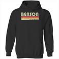 Benson Surname Funny Retro Vintage 80S 90S Reunion Hoodie