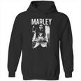 Bob Marley Black And White Photo Hoodie