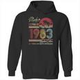 Born November 1983 Birthday Gift Made In 1983 38 Years Old Hoodie