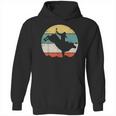 Bull Riding Rodeo Cowboy Western Country Retro Vintage Design Hoodie