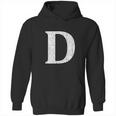 Capital Letter D Shirt Monogram Initial Hoodie