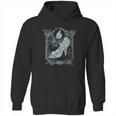 Cinderella Slipper Silhouette Text Fill Hoodie