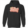 Cute Retro Vintage Just Peachy Hoodie