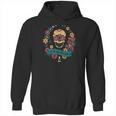 Dia De Los Muertos Sugar Skull Day Of The Dead Raglan Baseball Hoodie