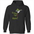 Dr Seuss Green Eggs And Ham Title Hoodie