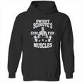 Dwight Schrutes Gym For Muscles The Office Athletic Fit Hoodie