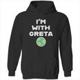 Earth Day Climate Change I Am With Greta Science Graphic Hoodie