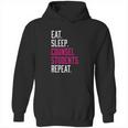 Eat Sleep Counsel Students Repeat Hoodie