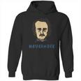 Edgar Allan Poe Nevermore Halloween Costume Graphic Hoodie