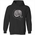 Edgar Allan Poe Skull Hoodie