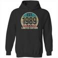 Est 1989 - 32 Years Old - 32Nd Birthday Gift Vintage Retro Hoodie