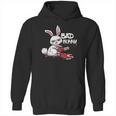 Funny Horror Rabbit Halloween Gift Evil Bad Bunny Hoodie